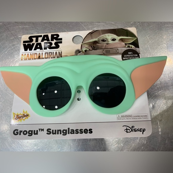 Star Wars Mandalorian Grogu  Sunglasses Costume Baby Yoda - 100% UV Protection - Picture 1 of 3